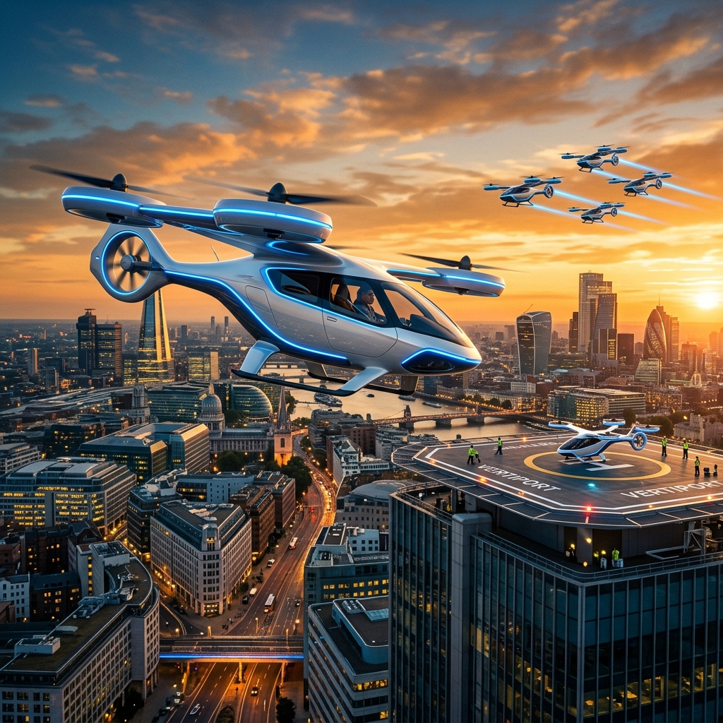 🚀 Die Zukunft des Fliegens: Fliegende Autos und Luftmobilität 2026